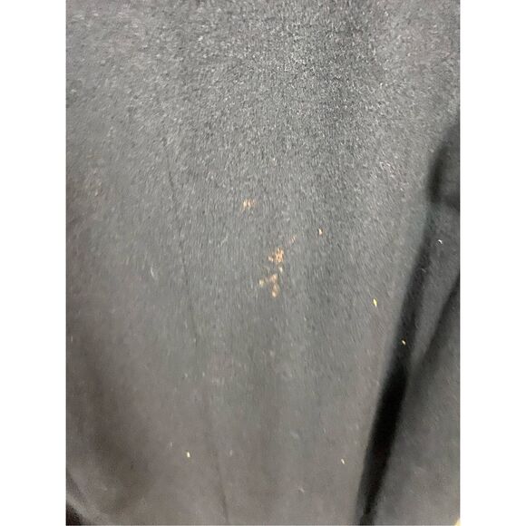 Black lightweight fleece trench coat new with tags - Picture 5 of 7